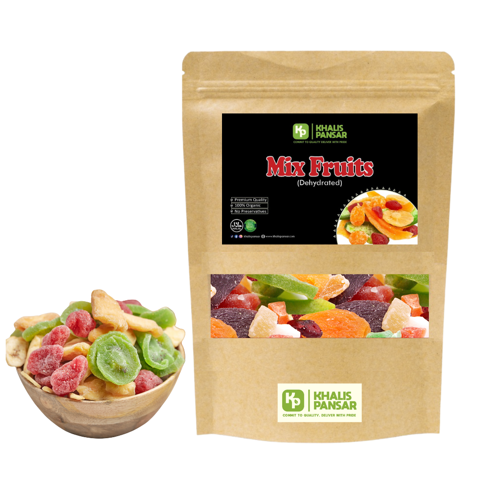 Premium Dehydrated Mix Dried Fruits 200 gm