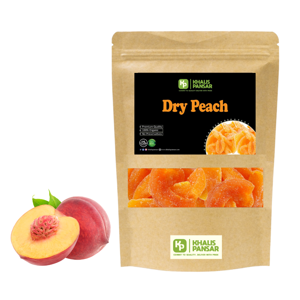 Premium Dehydrated Peaches Dry 200 gm
